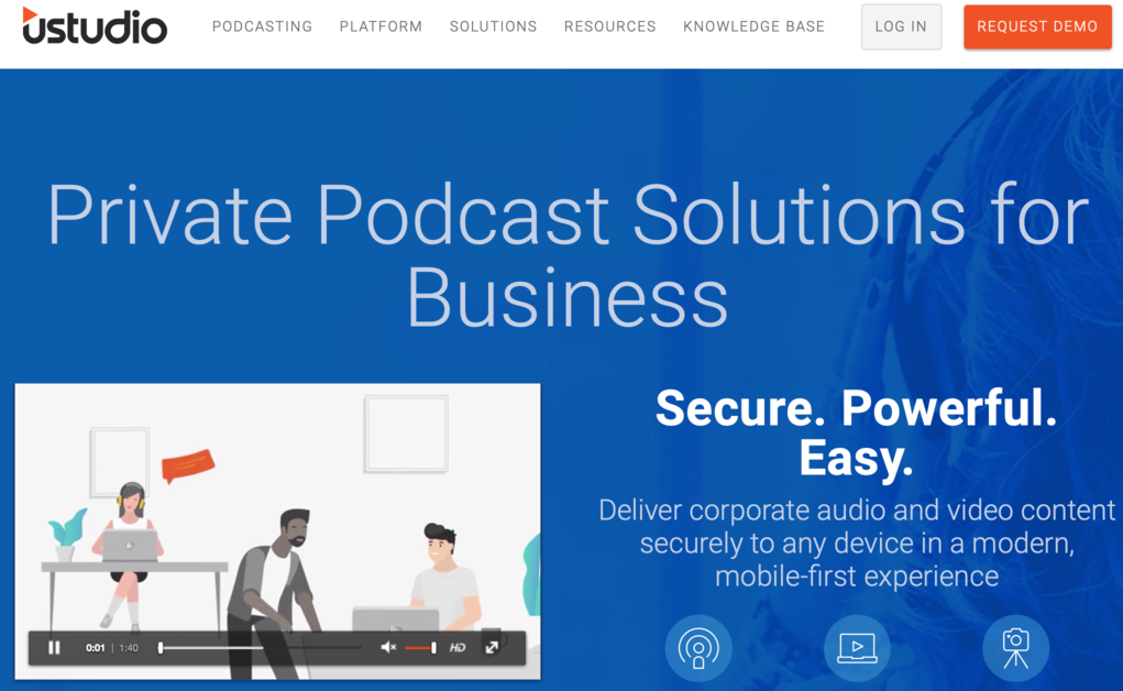 private podcasting solutions ustudio