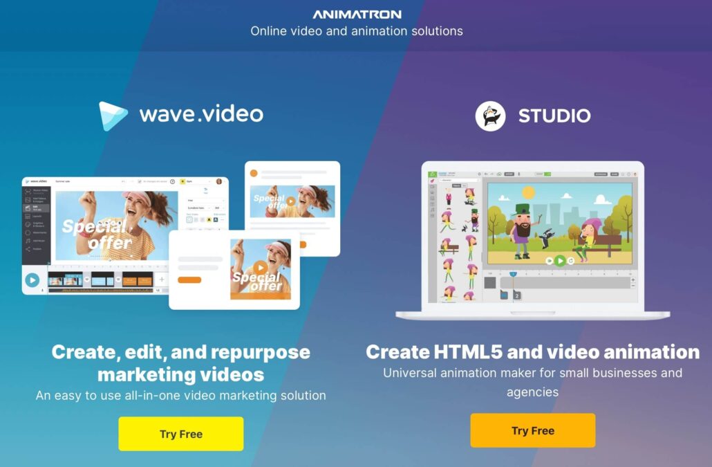 video marketing platform animatron